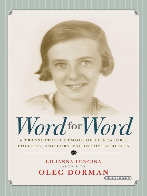 Title details for Word for Word by Lilianna Lungina - Available